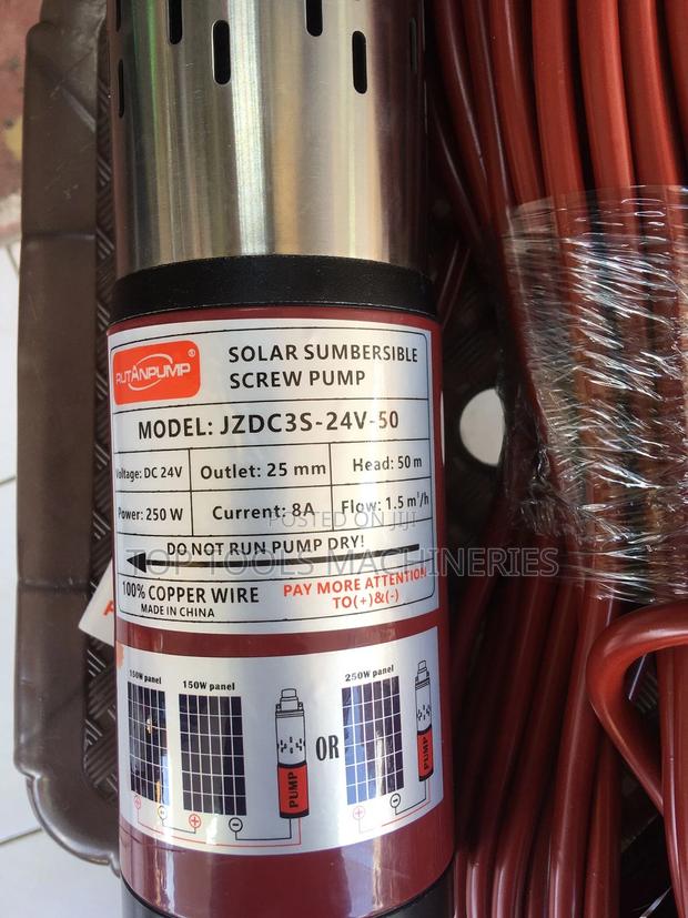 Rutan Solar Submersible Screw Pump 250w 40m - thumbnail 2