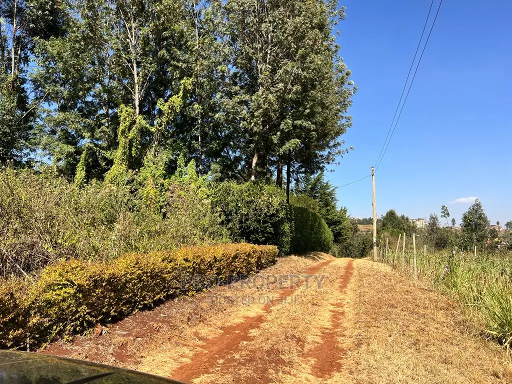 100 X 100ft Plot for Sale in Kikuyu, Ondiri.