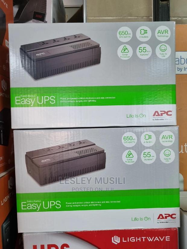 APC Easy UPS Bv 650va Avr, Universal Outlet 230V - thumbnail 2