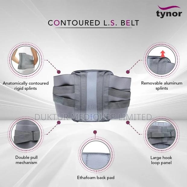 Tynor Contoured Lumbo Sacral Belt,Effective Immobilization - main view