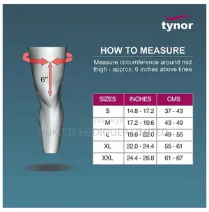 Tynor D 08 Elastic Knee Support, Sizes: M, L