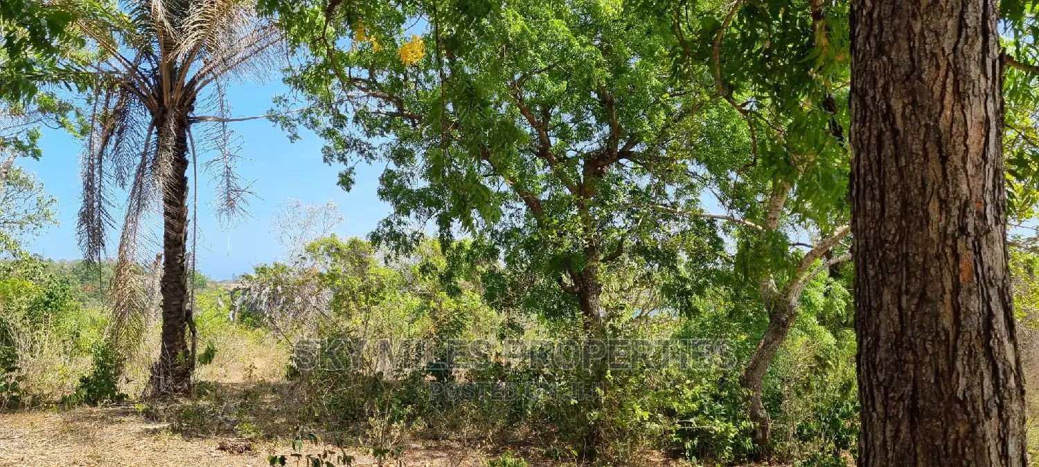 Creek Beach,Virgin Land on Sale in Mtwapa