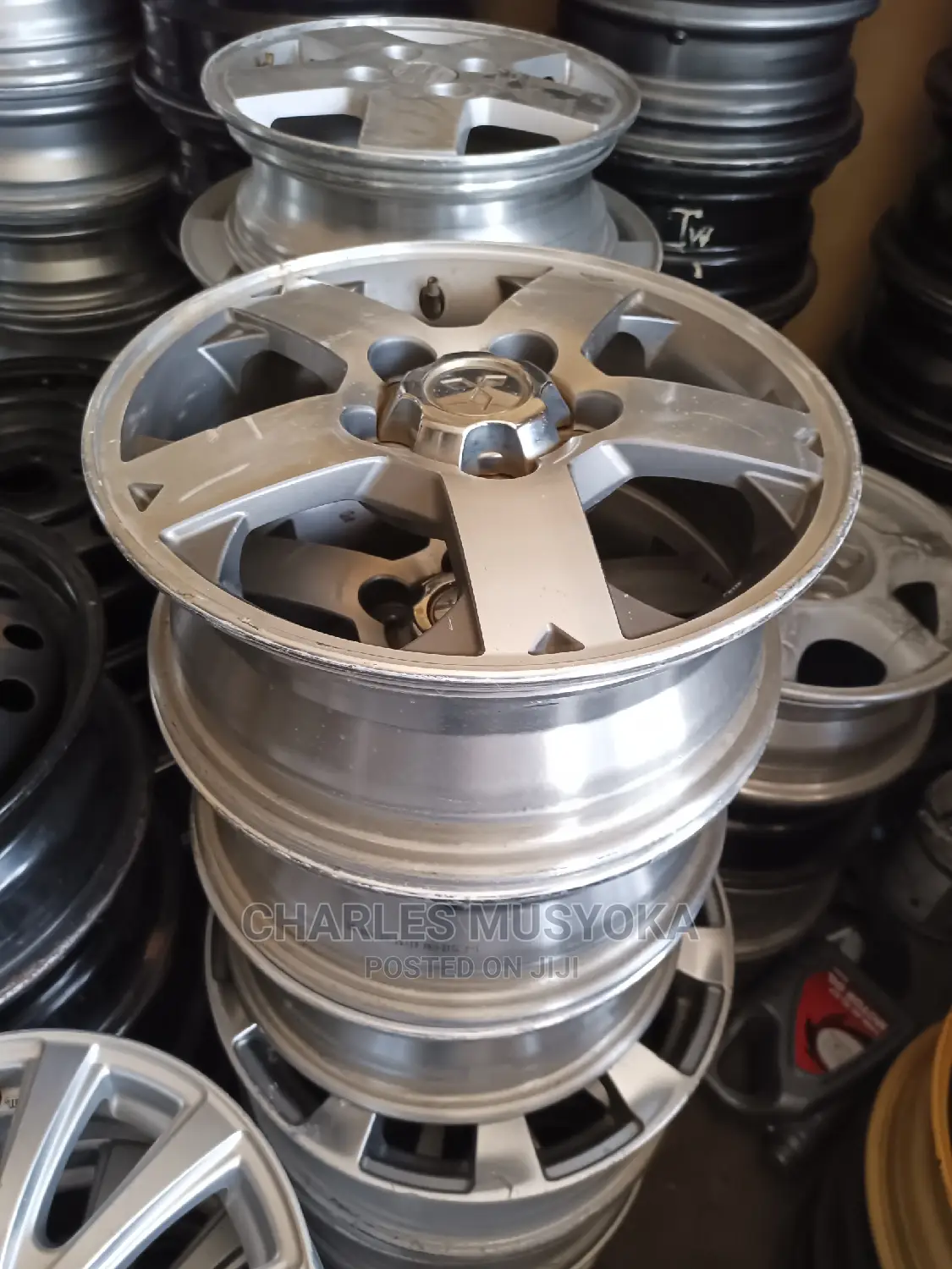 Xjapan Original Alloy Rims Size 15 for 7l, Hilux Suzuki Etc
