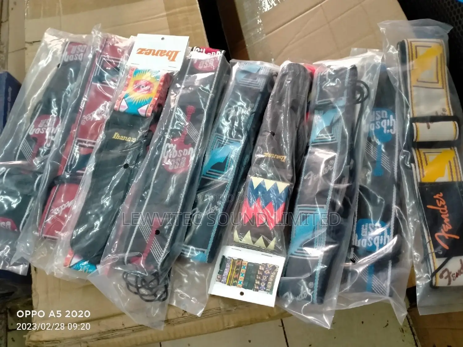 Assorted Guitar Straps