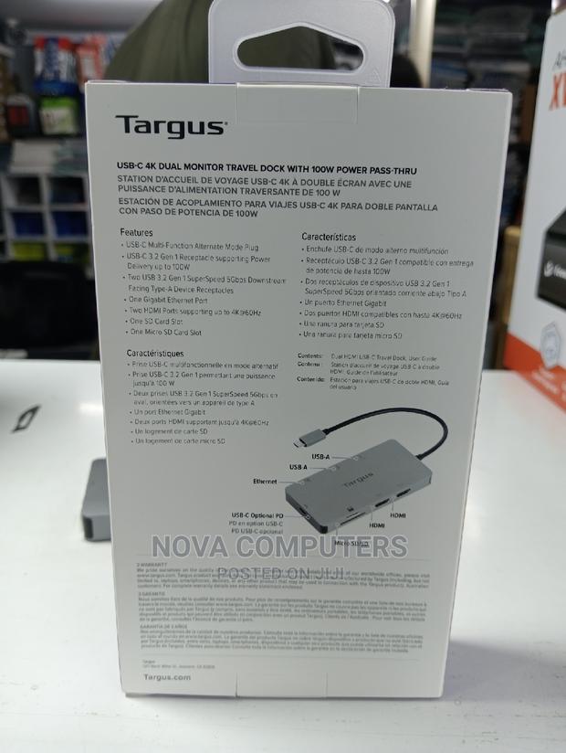 Targus USB-C Dual 8-in-1 Docking Station - main view