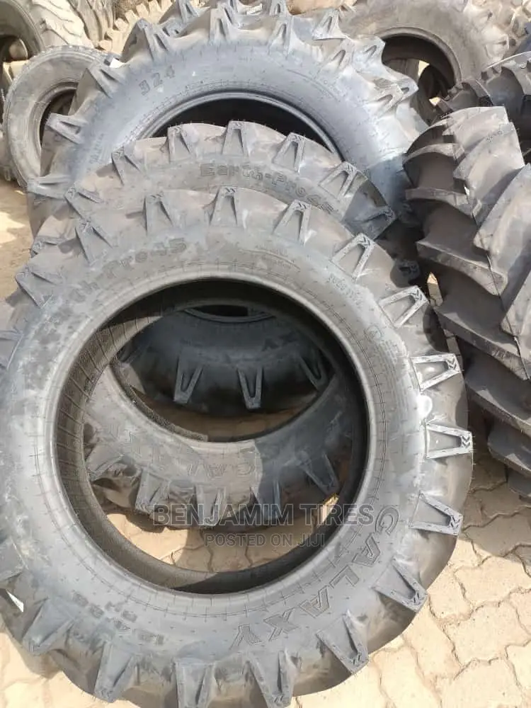 Tractor Tyres Sizes 12.4-28 GALAXY Make Made in India.