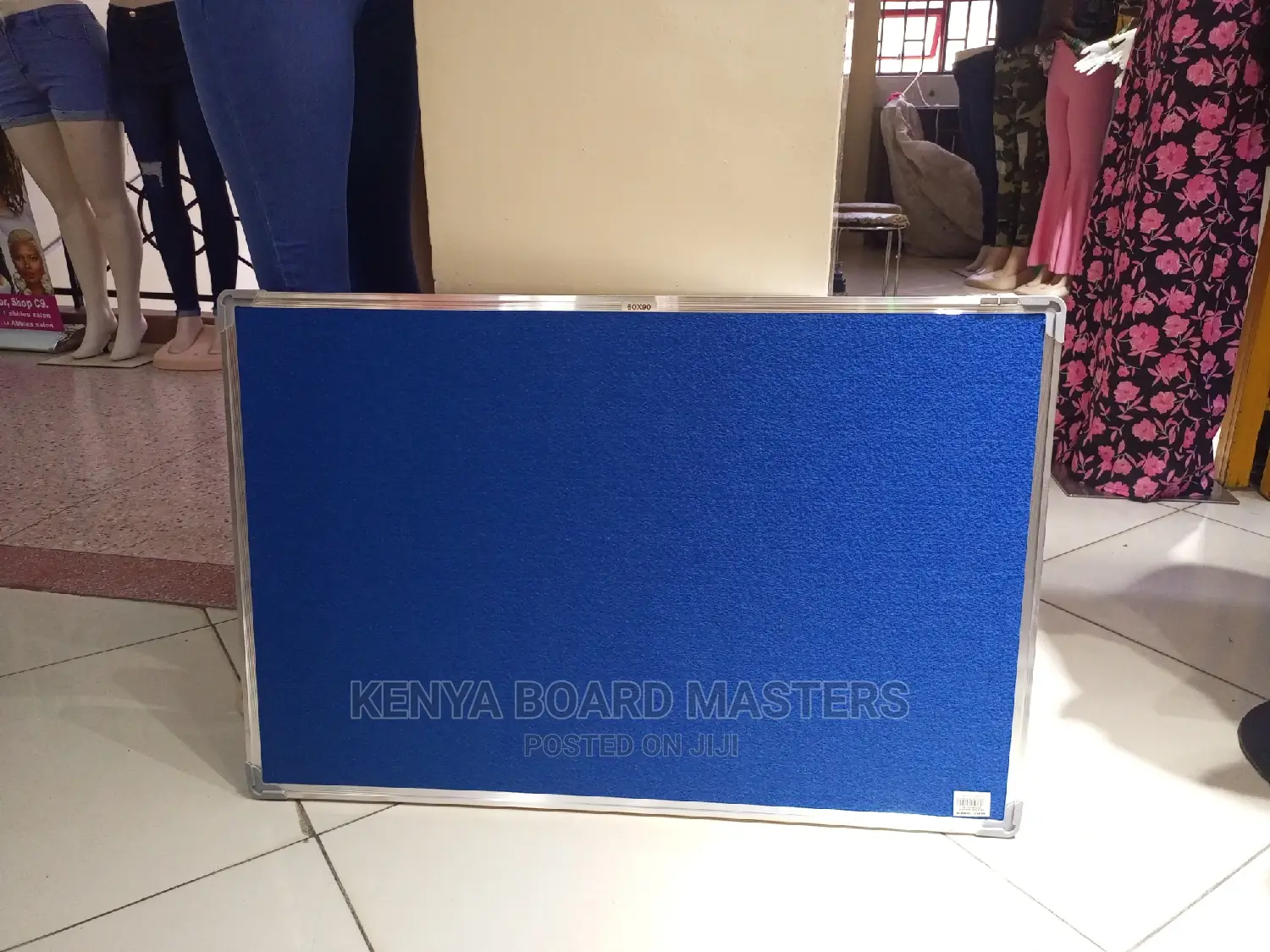 Noticeboard! Noticeboard. Noticeboard. Blue 90*60cm