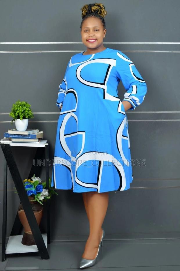 Classy Ladies Plus Size a Dresses - main view