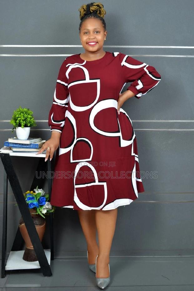 Classy Ladies Plus Size a Dresses - thumbnail 2