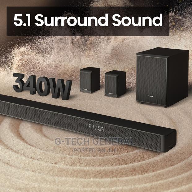 5.1ch Hisense 340w Soundbar.