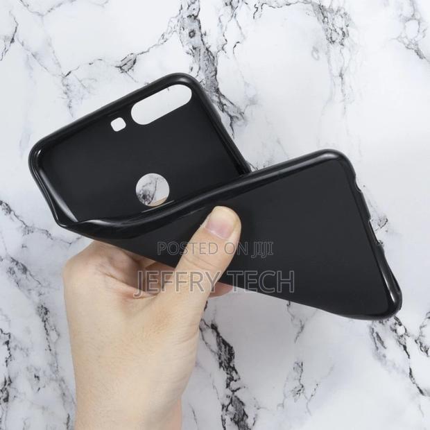 Black Soft Silicone Case Cover for Google Pixel 3xl - main view