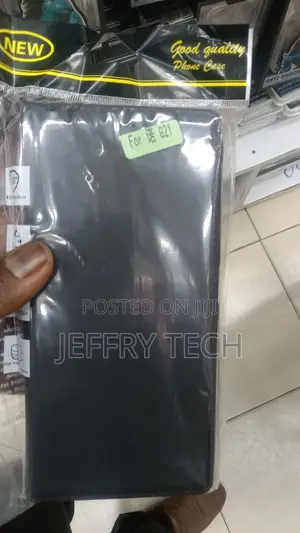 Leather Wallet Case Card Holder Pouch for Nokia G21 - Blac