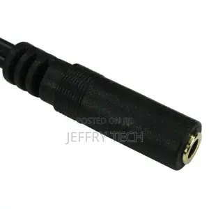 20cm 3.5mm Jack Female Socket to 2 RCA Phono Plugs Adaptor Y