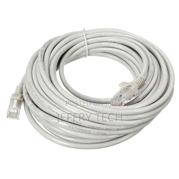 30M Long RJ45 CAT6 Ethernet Network LAN Internet Cable Giga