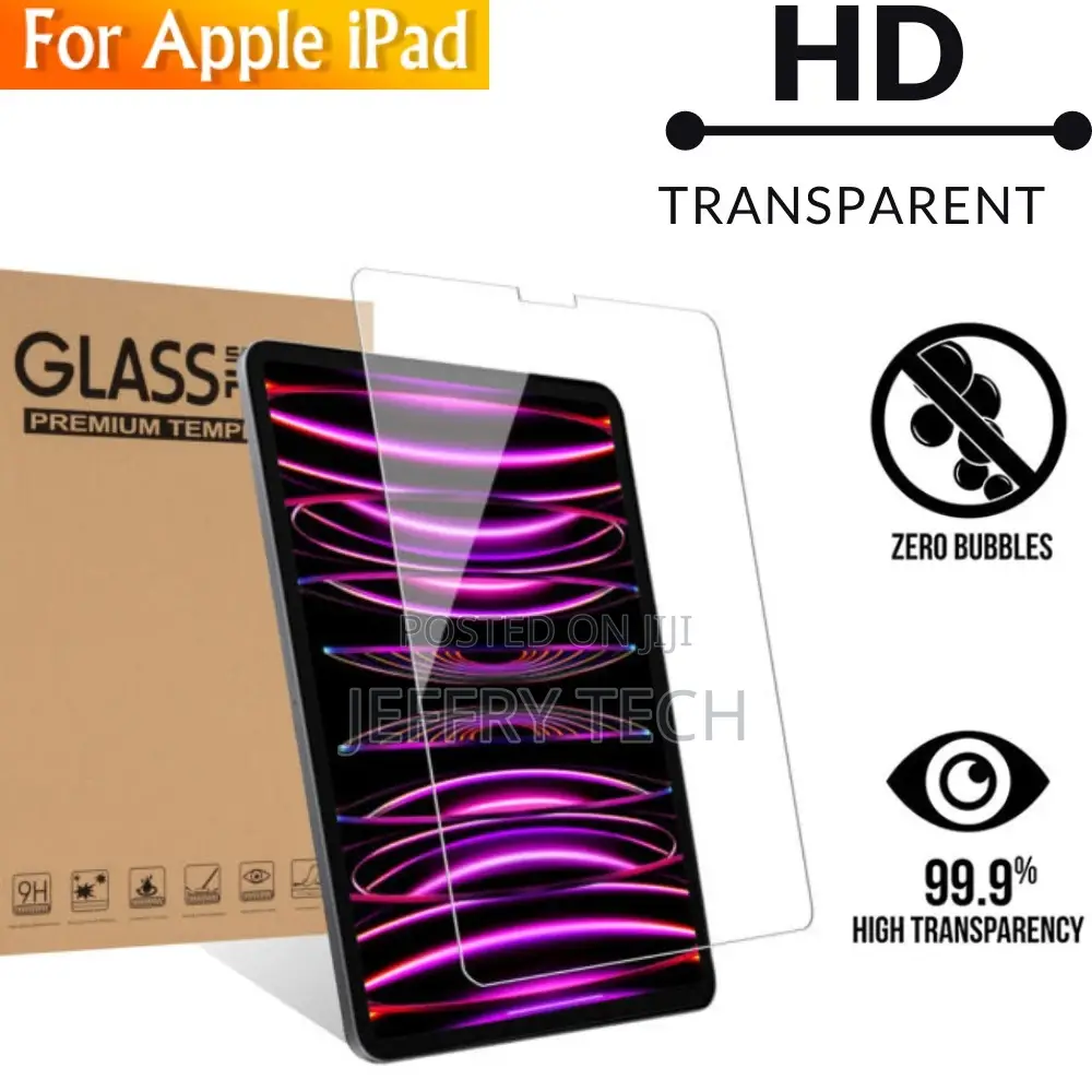 Screen Protector for iPad Pro 11 2022 21 20 18 Film Screen T