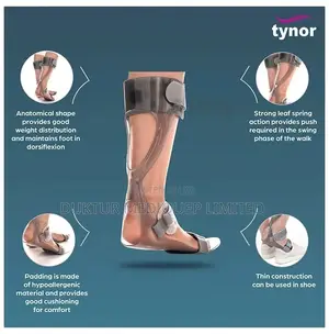 Tynor D 17 Foot Drop Splint Medium Right/Left(CH, S,M, L,XL)