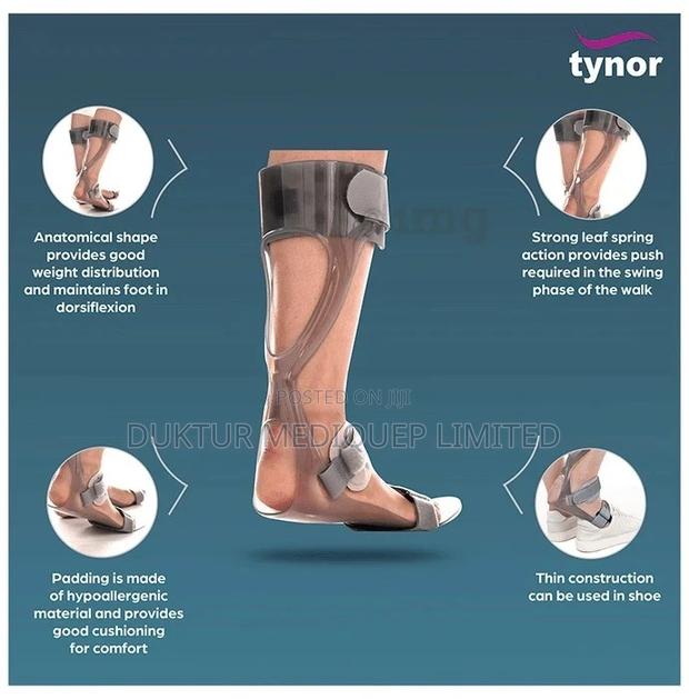 Tynor D 17 Foot Drop Splint Medium Right/Left(CH, S,M, L,XL) - thumbnail 2