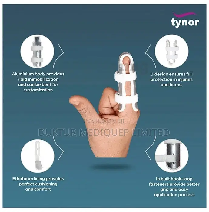 Tynor F-02 Finger Cot Splint S, M, L