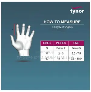 Tynor F-02 Finger Cot Splint S, M, L