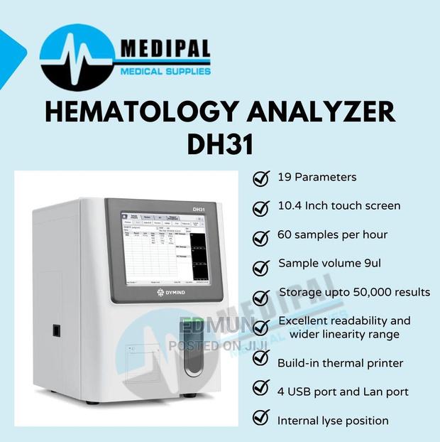 Hematology Analyzer DH31 - main view