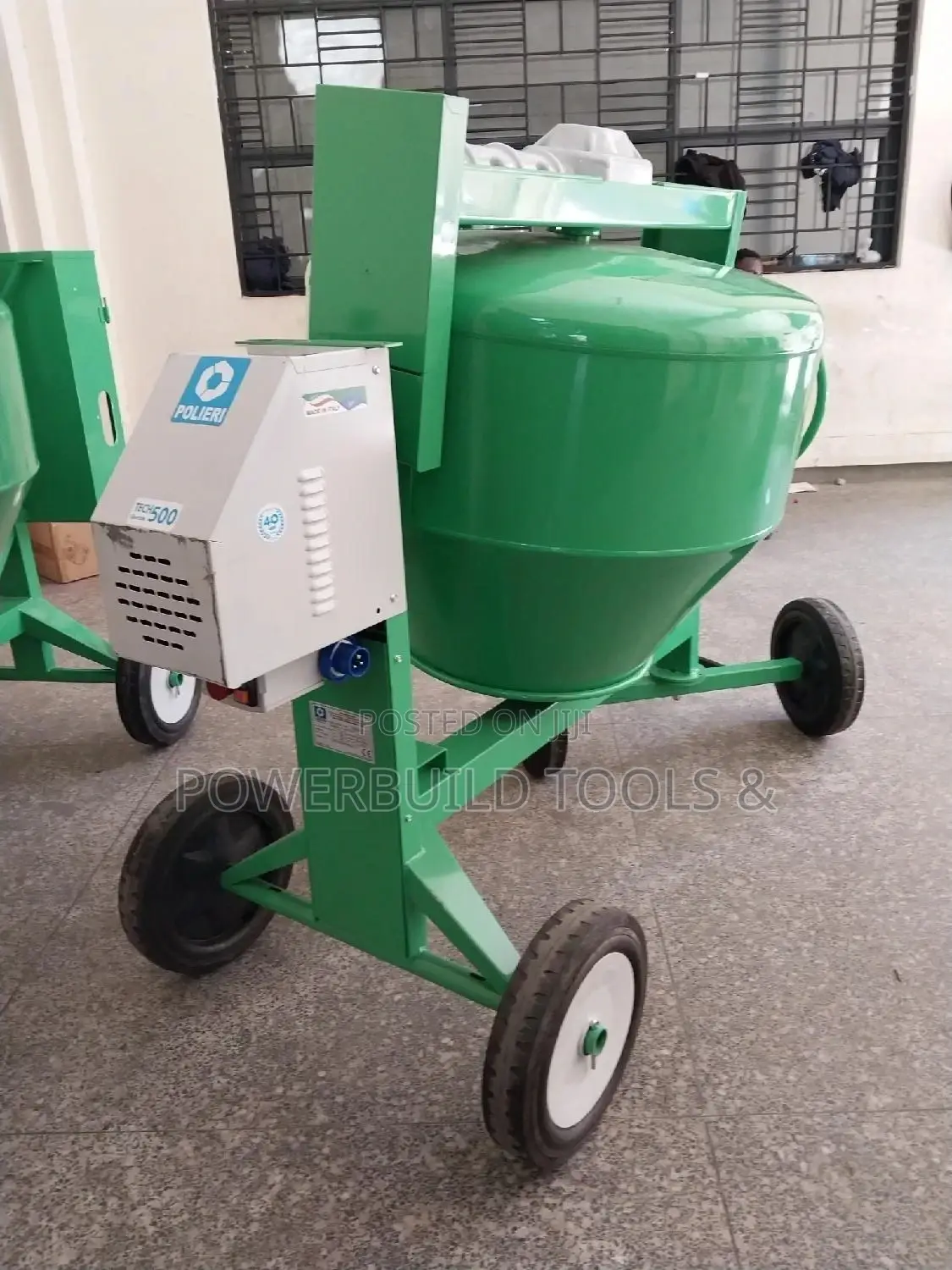 500L Italian Electric Concrete Mixer