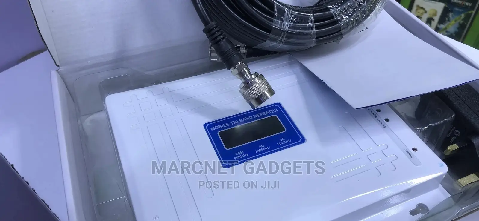 Triband GSM Signal Booster 3g 2g 4g Full Kit