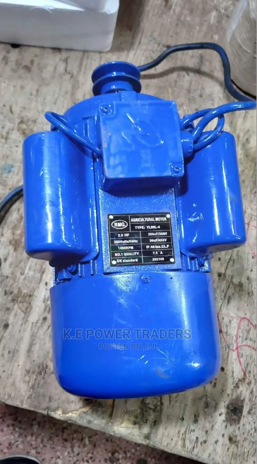UK Standard 2 Horse Power Electric Motor