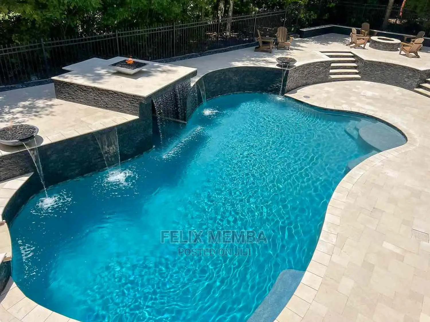 Swimming Pools,Waterfall Fountain ,Spas Construction Andring