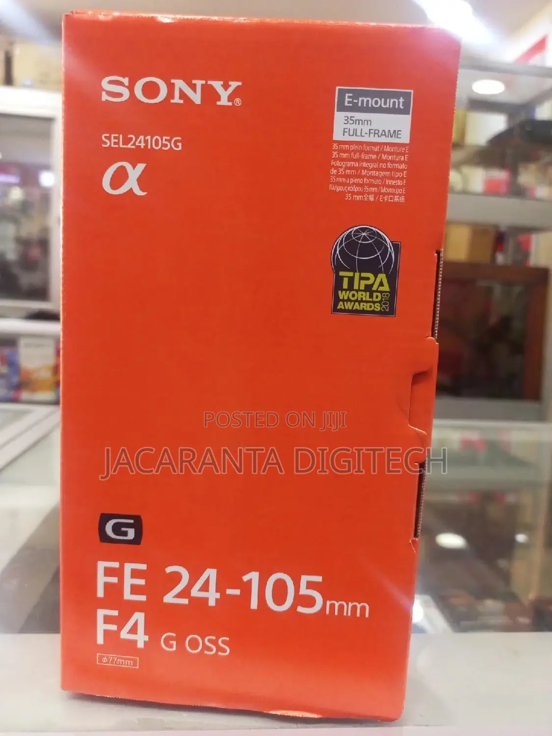 Sony Fe 24-105mm F/4 G Oss Lens