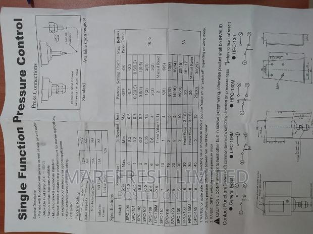 Pressure Switch High/ Low - thumbnail 4