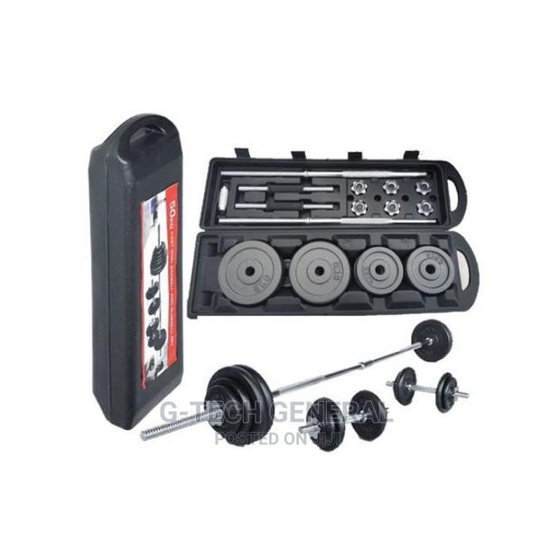 Generic Dumbbells/Barbell With a Portable Case 50kgs Set