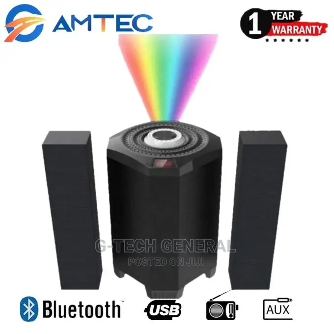 Amtec Am-006 2.1ch X-bass Subwoofer System