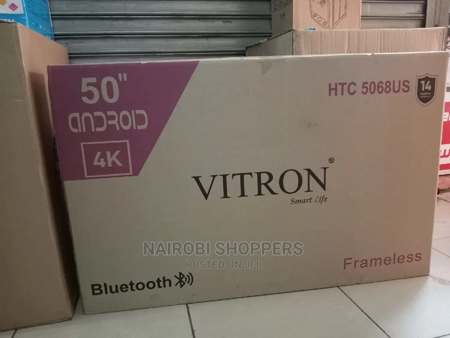 Vitron 50" Smart Android Tv