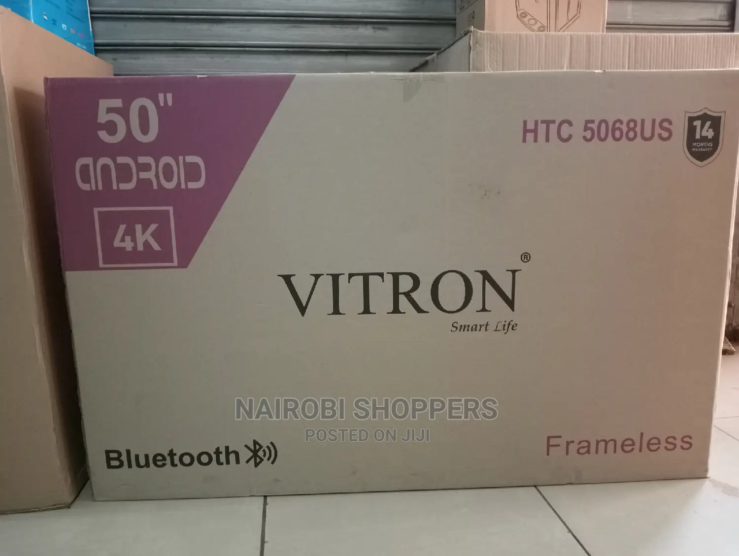 Vitron 50" Smart Android Tv