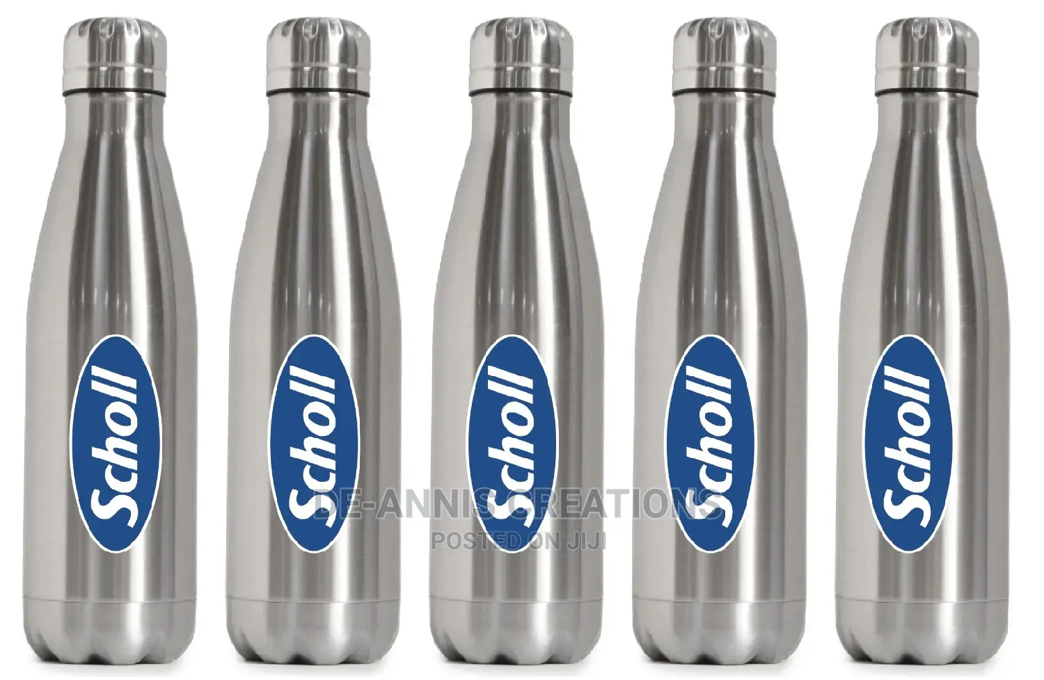Silver Cola Thermal Bottles