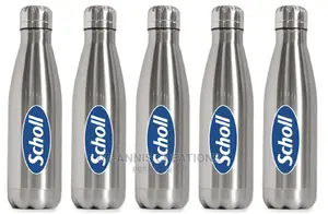 Silver Cola Thermal Bottles
