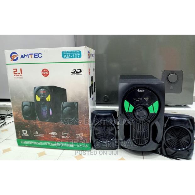 Amtec AM-107 Subwoofer Amtecsystem 2.1CH 8000wts BT/FM - main view