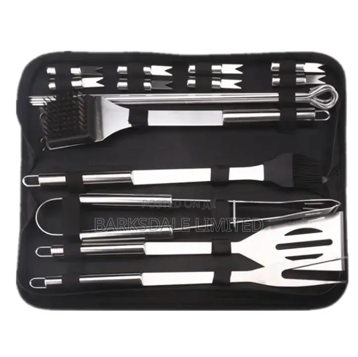 BBQ Grill Accessories Kit Stainless Steel Tools Utensils Set