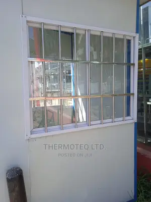 Prefabricated Security Booth Red/Blue