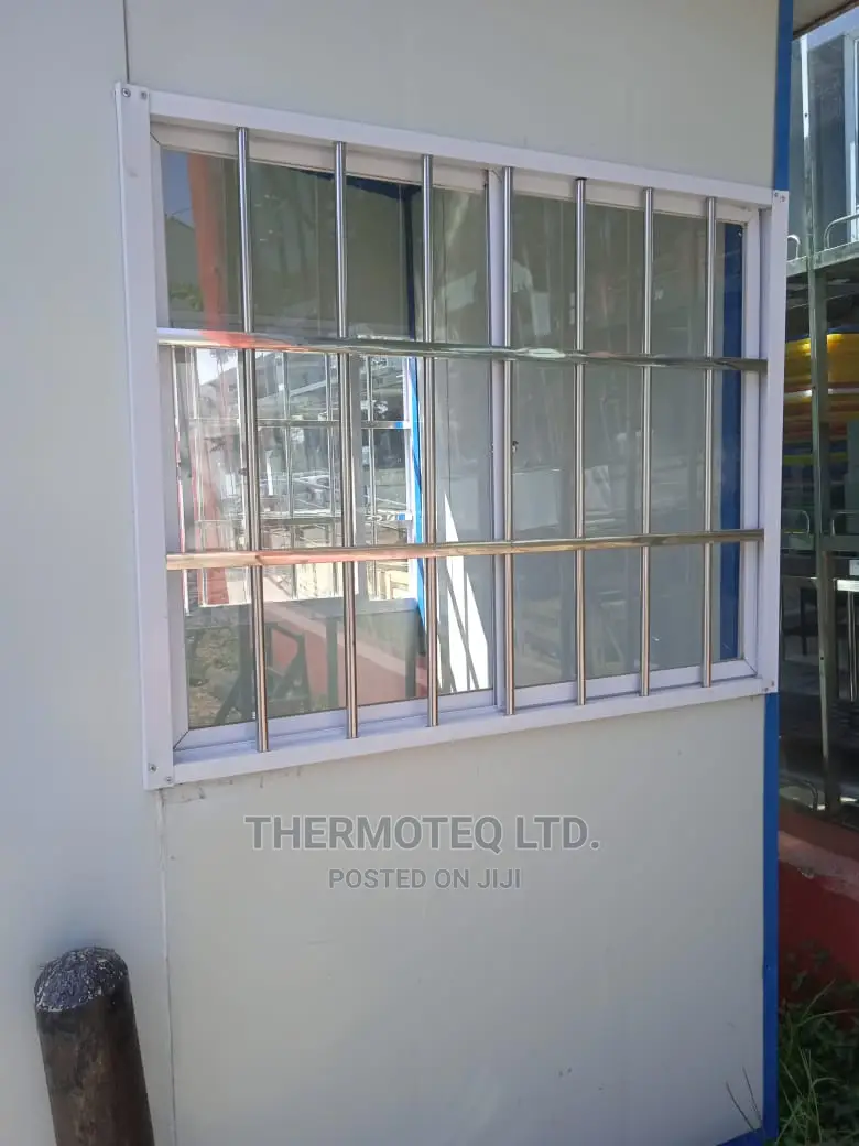Prefabricated Security Booth Red/Blue