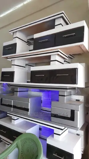 Morden TV Stands With LED Lights
