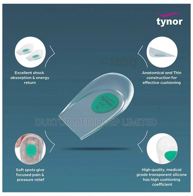 Tynor K-09 Heel Cup Silicone Pair L - thumbnail 3