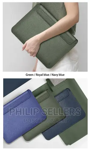 Wiwu 13.6 New Waterproof Leather Laptop Bag Case for Macbook