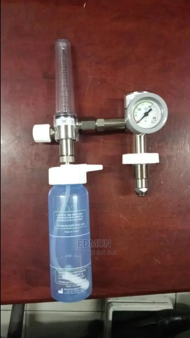 Oxygen Regulator Complete With Ss Valve - Double Stage