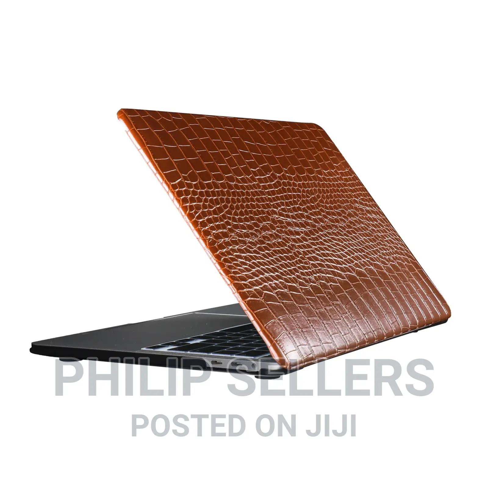 Crocodile Pattern Laptop Case Cover for Macbook Pro 13 Blac