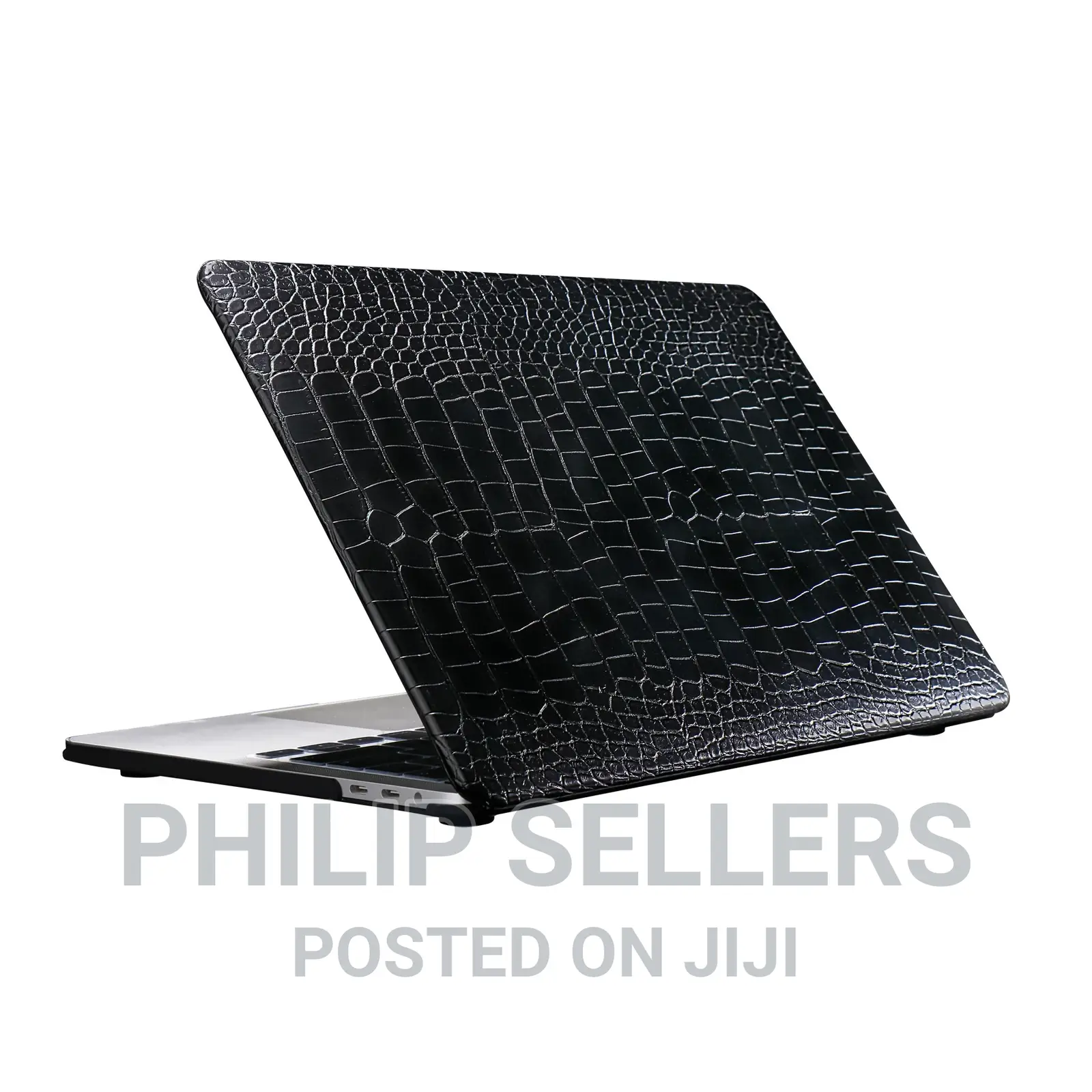 Crocodile Pattern Laptop Case Cover for Macbook Pro 13 Blac