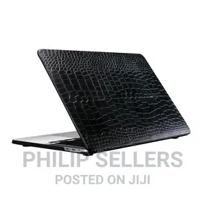 Crocodile Pattern Laptop Case Cover for Macbook Pro 13 Blac