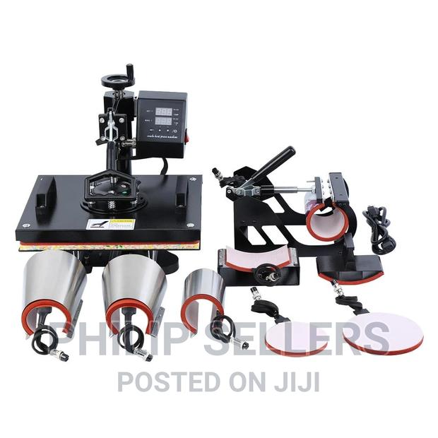 8in1 T-Shirt Printing Machine Heat Press Machine 12"X15" Shi