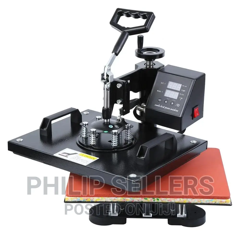 8in1 T-Shirt Printing Machine Heat Press Machine 12"X15" Shi