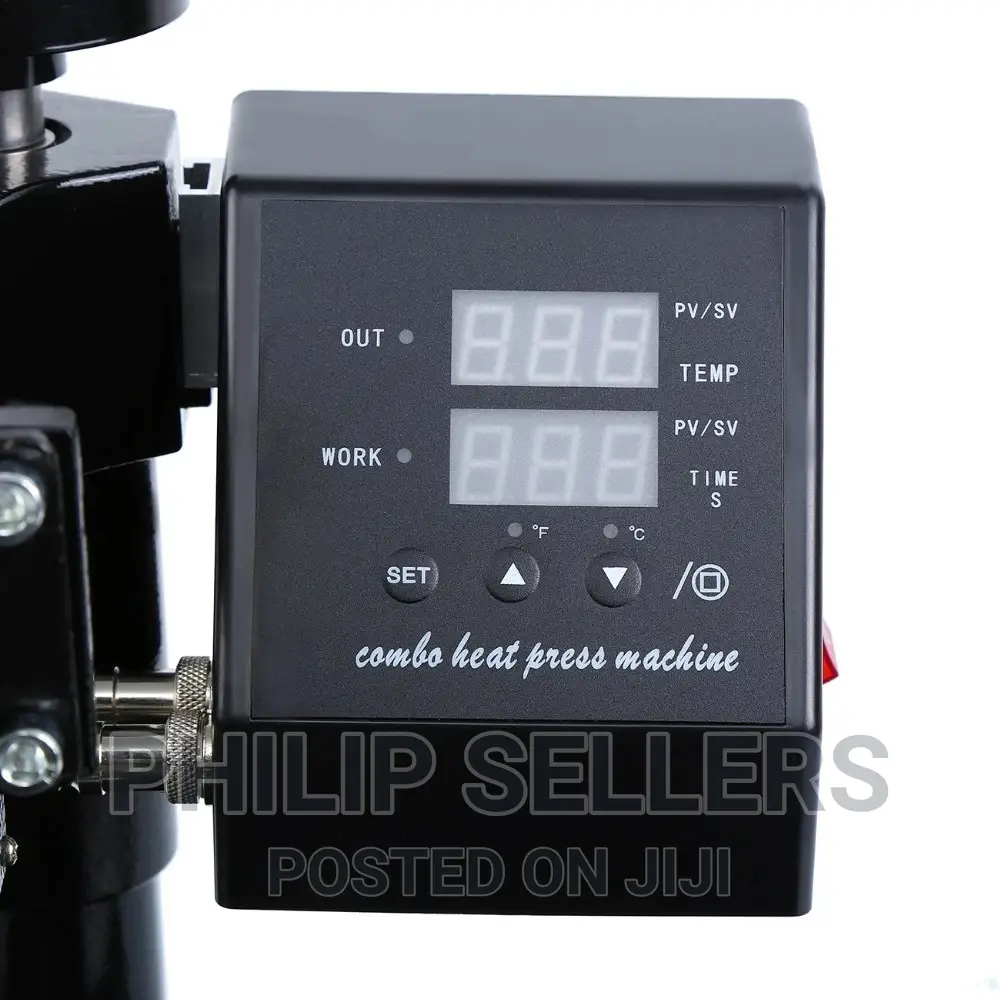 8in1 T-Shirt Printing Machine Heat Press Machine 12"X15" Shi